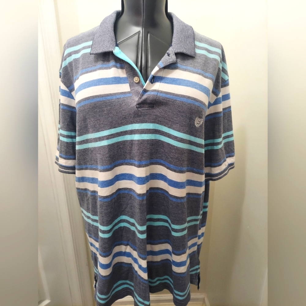 Chaps Mens Natural Stretch Golf Shirt